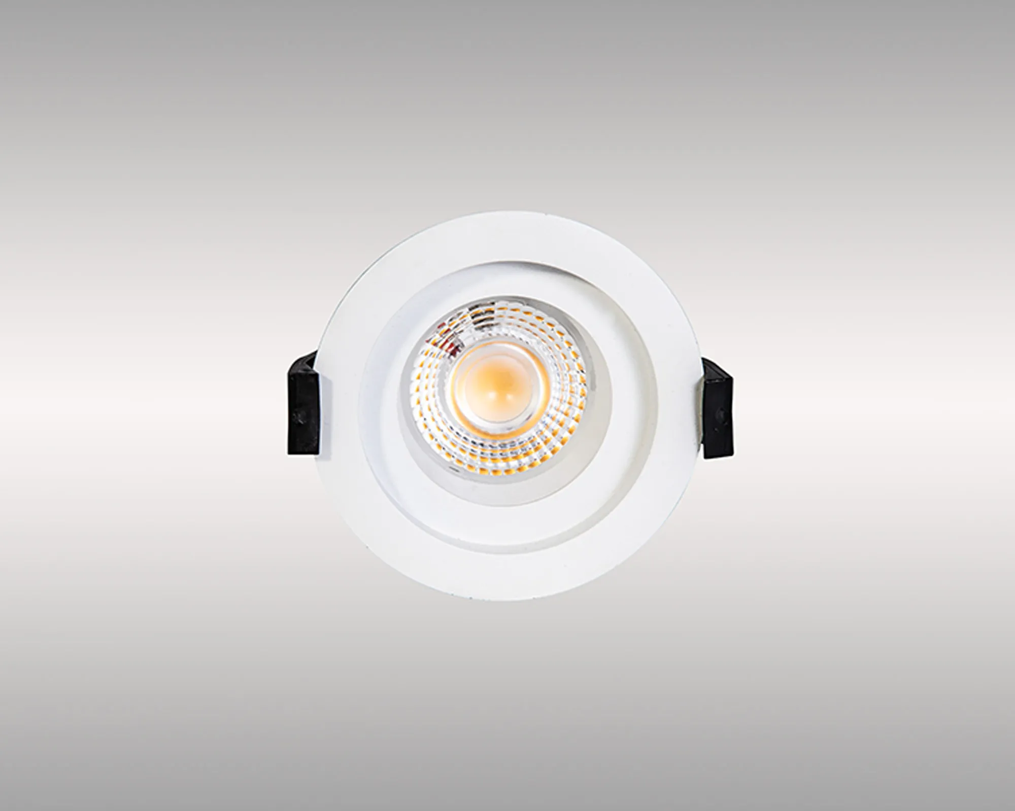 Beppe 9 Tridonic Powered 9W 3000K 840lm 36° CRI>90 LED Engine White Stepped Fixed Recessed Spotlight, IP20 DM202321  Dlux Beppe 12